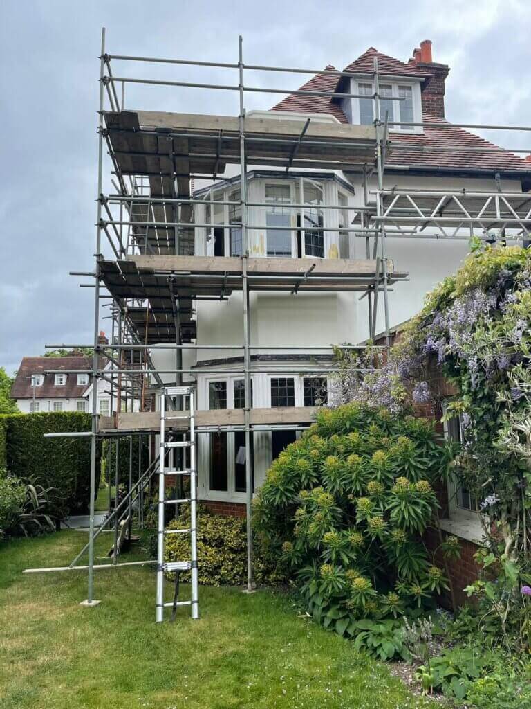 Scaffolding photo
